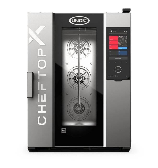 Unox CHEFTOP-X Digital.ID Flagship Commercial Combi Oven – 10-Tray GN 1/1 – Electric — XEDA-1011-EXLS-ET