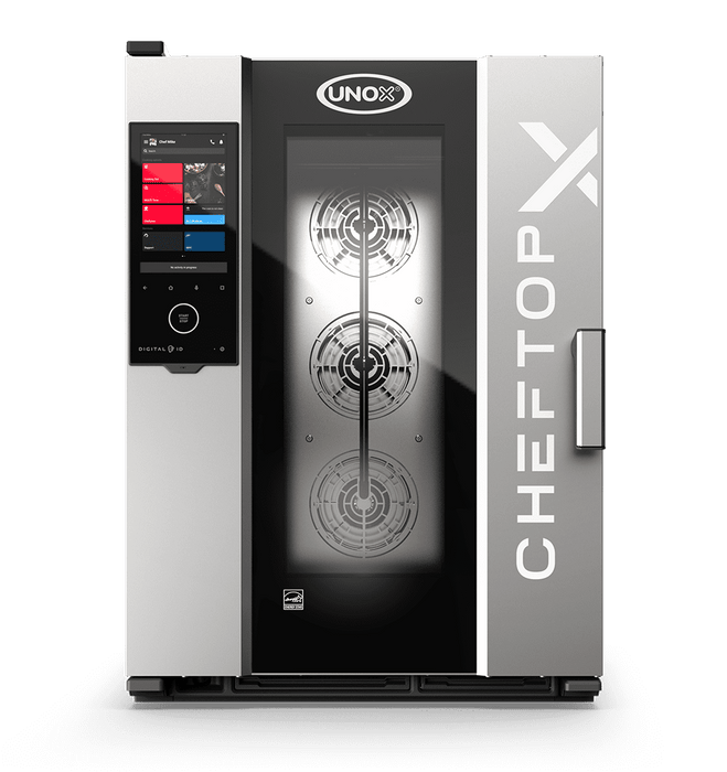 Unox CHEFTOP-X Digital.ID Flagship Commercial Combi Oven – 10-Tray GN 1/1 – Electric — XEDA-1011-EXRS-ET
