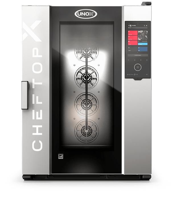 Unox CHEFTOP-X Digital.ID Flagship Commercial Combi Oven – 10-Tray GN 2/1 – Electric — XEDA-1021-EXLS-ET