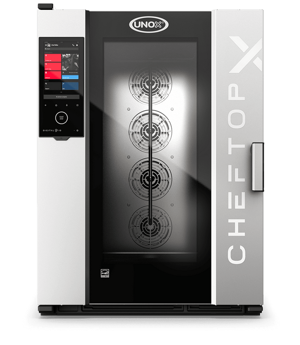 Unox CHEFTOP-X Digital.ID Flagship Commercial Combi Oven – 10-Tray GN 2/1 – Electric — XEDA-1021-EXRS-ET