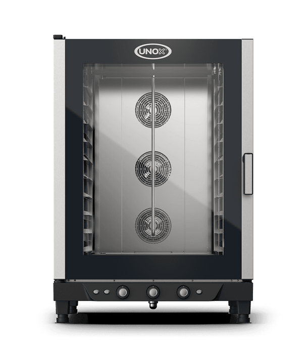 Unox BAKERLUX Manual Convection Oven with Humidity – 10-Tray 600×400mm – Electric — XB893