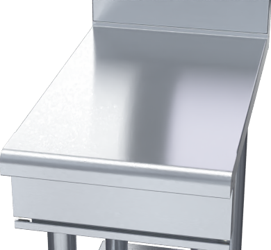 Waldorf 800 Series BT8450-LS - 450mm Bench Top Leg Stand
