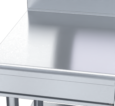 Waldorf 800 Series BT8600-LS - 600mm Bench Top Leg Stand