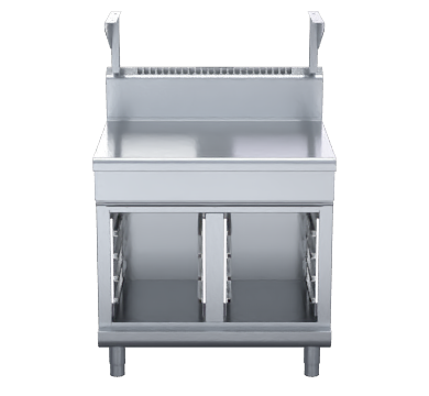 Waldorf 800 Series BT8900S-CB - 900mm Bench Top With Salamander Support Cabinet Base