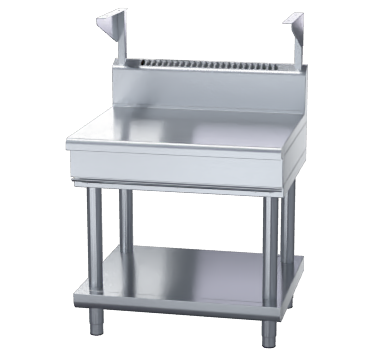 Waldorf 800 Series BT8900S-LS - 900mm Bench Top With Salamander Support Leg Stand