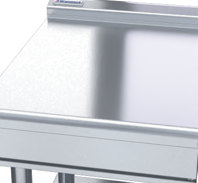 Waldorf 800 Series BTL8600-LS - 600mm Bench Top Low Back Version Leg Stand