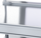 Waldorf 800 Series BTL8900S-LS - 900mm Bench Top With Salamander Support Low Back Version Leg Stand