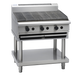 Waldorf 800 Series CHL8900G-LS - 900mm Gas Chargrill Low Back Version Leg Stand