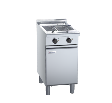 Waldorf 800 Series FNL8224E - 450mm Twin Pan Electric Fryer Low Back Version
