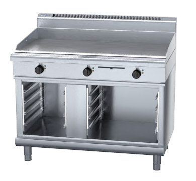 Waldorf 800 Series GP8120E-CB - 1200mm Electric Griddle - Cabinet Base