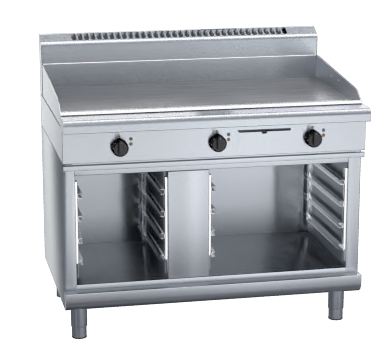 Waldorf 800 Series GP8120E-CB - 1200mm Electric Griddle - Cabinet Base