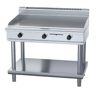 Waldorf 800 Series GP8120E-LS - 1200mm Electric Griddle - Leg Stand