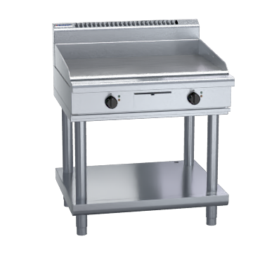 Waldorf 800 Series GP8900E-LS - 900mm Electric Griddle - Leg Stand