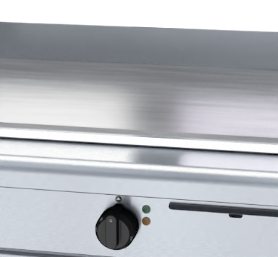Waldorf 800 Series GPL8120E-B - 1200mm Electric Griddle Low Back Version - Bench Model