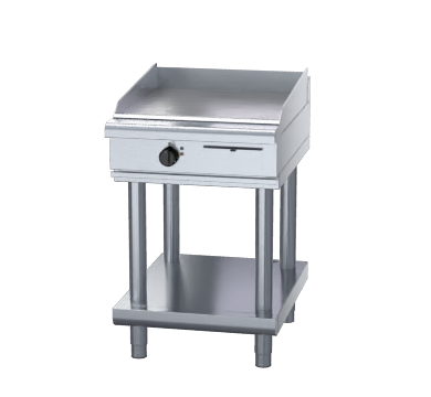 Waldorf 800 Series GPL8600E-LS - 600mm Electric Griddle Low Back Version - Leg Stand