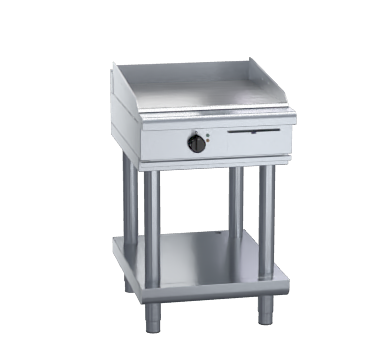 Waldorf 800 Series GPL8600E-LS - 600mm Electric Griddle Low Back Version - Leg Stand