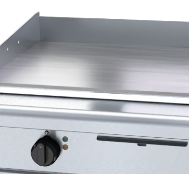 Waldorf 800 Series GPL8600E-LS - 600mm Electric Griddle Low Back Version - Leg Stand