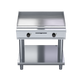 Waldorf 800 Series GPL8900E-LS - 900mm Electric Griddle Low Back Version - Leg Stand