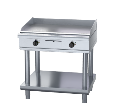 Waldorf 800 Series GPL8900E-LS - 900mm Electric Griddle Low Back Version - Leg Stand