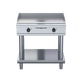 Waldorf 800 Series GPL8900E-LS - 900mm Electric Griddle Low Back Version - Leg Stand