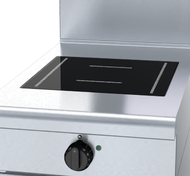 Waldorf 800 Series IN8100F-CB - 450mm Electric Induction Cooktop - Cabinet Base