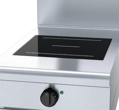 Waldorf 800 Series IN8100R5-B - 450mm Electric Induction Cooktop - Bench Model