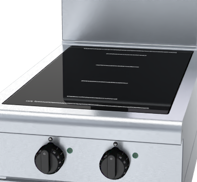 Waldorf 800 Series IN8200F-B - 450mm Electric Induction Cooktop - Bench Model