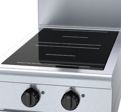 Waldorf 800 Series IN8200R3-B - 450mm Electric Induction Cooktop - Bench Model