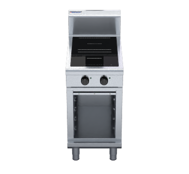 Waldorf 800 Series IN8200R5-CB - 450mm Electric Induction Cooktop Low Back Version - Cabinet Base