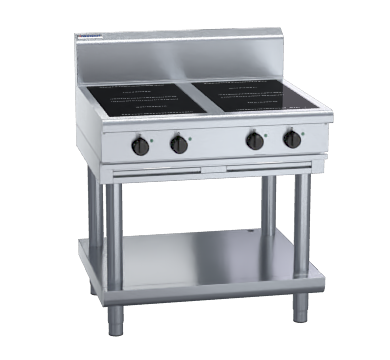 Waldorf 800 Series IN8400R3-LS - 900mm Electric Induction Cooktop - Leg Stand