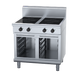 Waldorf 800 Series IN8400R5-CB - 900mm Electric Induction Cooktop Low Back Version - Cabinet Base