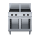 Waldorf 800 Series IN8400R5-CB - 900mm Electric Induction Cooktop Low Back Version - Cabinet Base