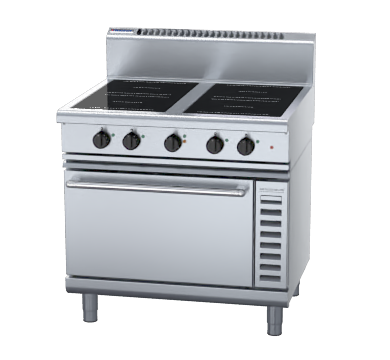 Waldorf 800 Series IN8410ECR5 - 900mm Induction Range Convection Oven