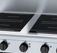 Waldorf 800 Series IN8410ECR5F - 900mm Induction Range Convection Oven