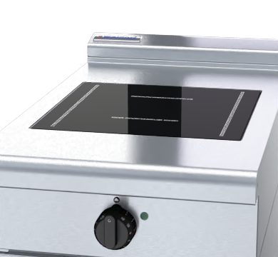 Waldorf 800 Series INL8100F-CB - 450mm Electric Induction Cooktop Low Back Version - Cabinet Base