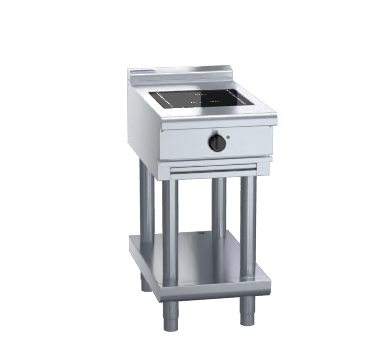 Waldorf 800 Series INL8100F-LS - 450mm Electric Induction Cooktop Low Back Version - Leg Stand