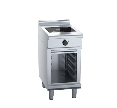 Waldorf 800 Series INL8100R3-CB - 450mm Electric Induction Cooktop Low Back Version - Cabinet Base