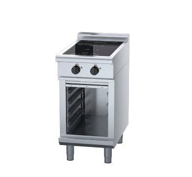 Waldorf 800 Series INL8200F-CB - 450mm Electric Induction Cooktop Low Back Version - Cabinet Base