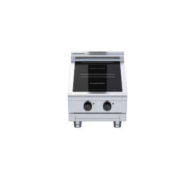 Waldorf 800 Series INL8200R3-B - 450mm Electric Induction Cooktop Low Back Version - Bench Model