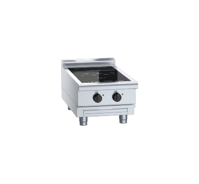 Waldorf 800 Series INL8200R5-B - 450mm Electric Induction Cooktop Low Back Version - Bench Model