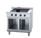 Waldorf 800 Series INL8400F-CB - 900mm Electric Induction Cooktop Low Back Version - Cabinet Base
