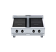 Waldorf 800 Series INL8400R3-B - 900mm Electric Induction Cooktop Low Back Version - Bench Model