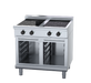Waldorf 800 Series INL8400R3-CB - 900mm Electric Induction Cooktop Low Back Version - Cabinet Base