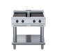 Waldorf 800 Series INL8400R5-LS - 900mm Electric Induction Cooktop Low Back Version - Leg Stand