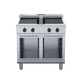 Waldorf 800 Series INL8400R5F-CB - 900mm Electric Induction Cooktop Low Back Version - Cabinet Base