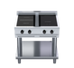 Waldorf 800 Series INL8400R5F-LS - 900mm Electric Induction Cooktop Low Back Version - Leg Stand