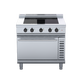 Waldorf 800 Series INL8410ECF - 900mm Induction Range Convection Oven Low Back Version