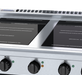 Waldorf 800 Series INL8410ECR3 - 900mm Induction Range Convection Oven Low Back Version