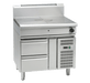 Waldorf 800 Series RN8100G-RB - 900mm Gas Target Top - Refrigerated Base