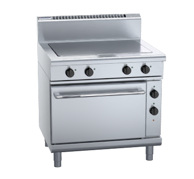 Waldorf 800 Series RN8114EC - 900mm Electric Solid Top Convection Oven Range
